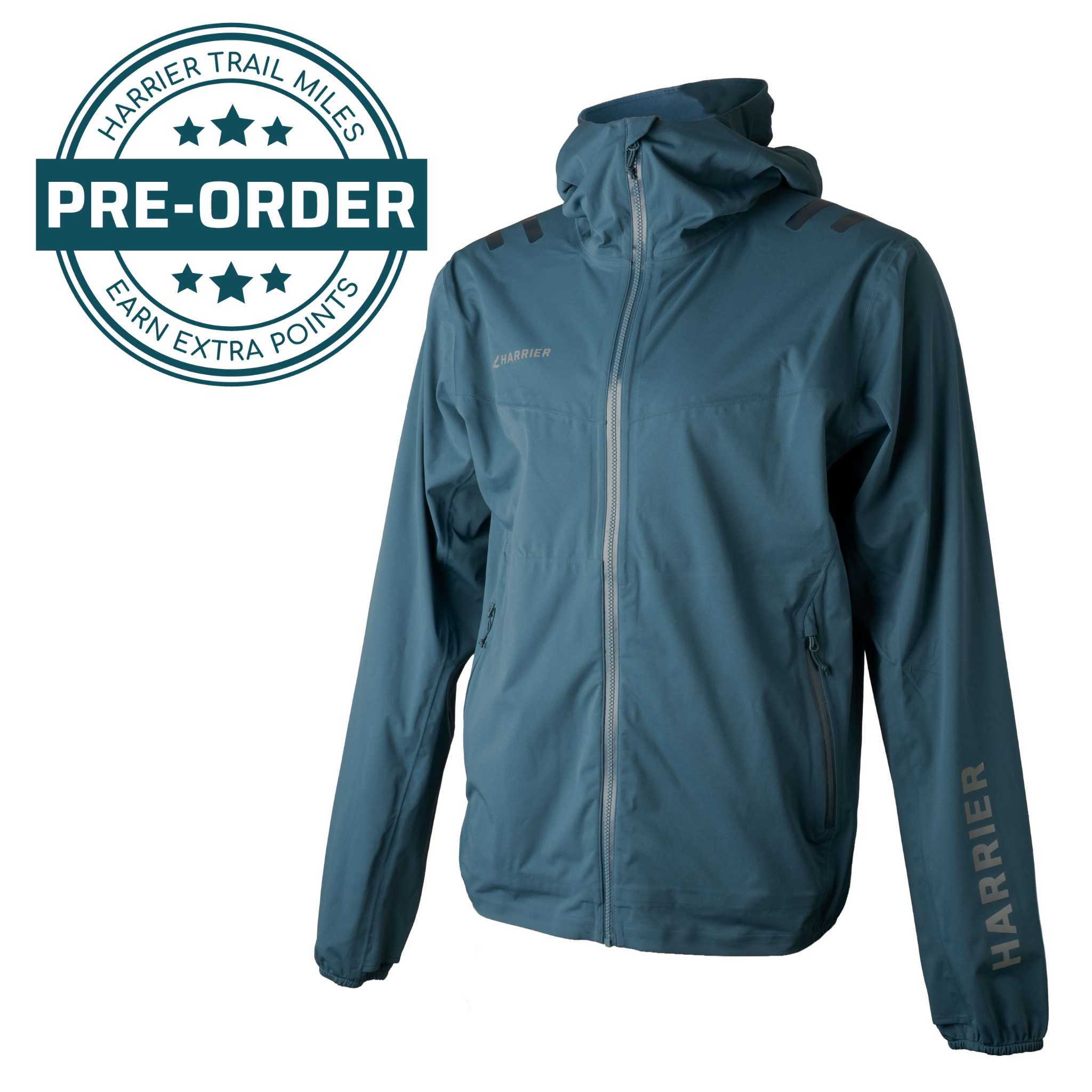 Men's Exmoor Waterproof Jacket Harrier Trail Running
