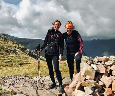 Sky Running with Keri Wallace, Girls on Hills