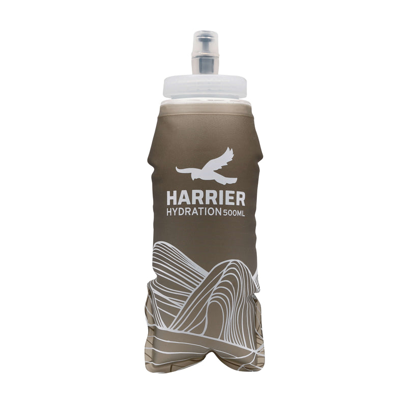 Grey Harrier hydration bottle on a white background