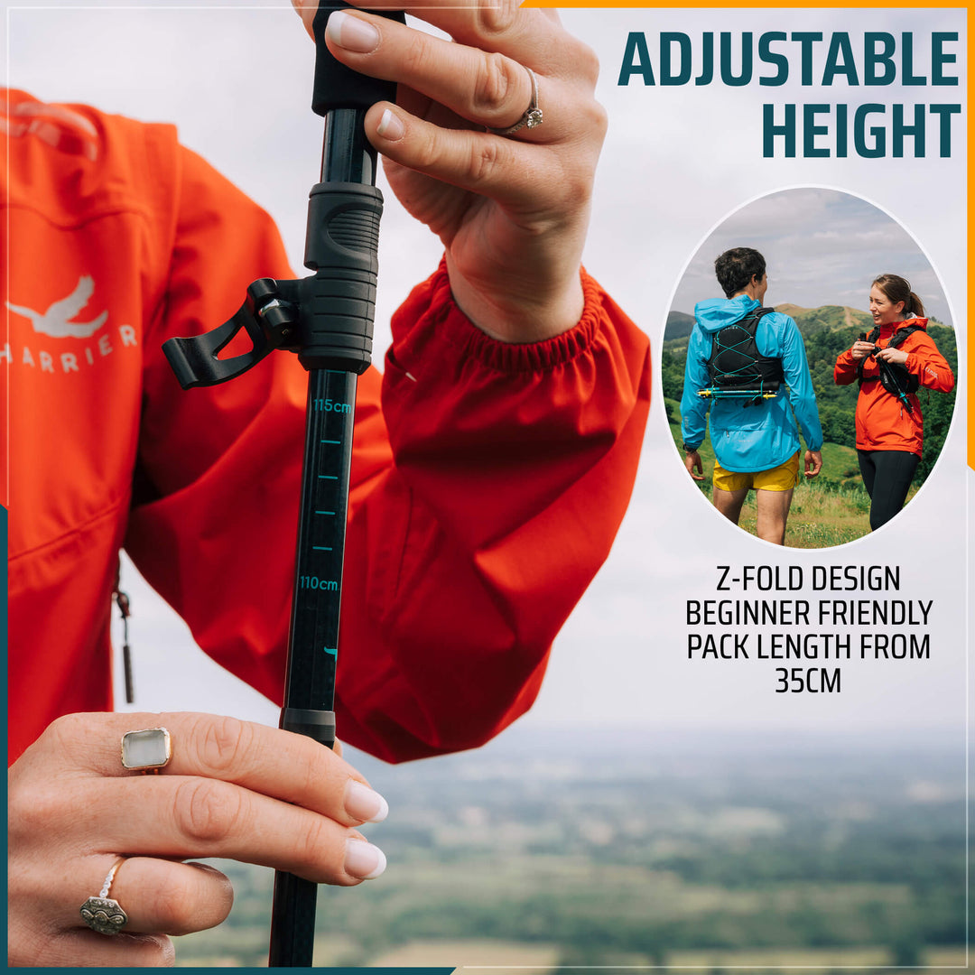 Helvellyn Carbon Trail Running Poles | Harrier Trail Running