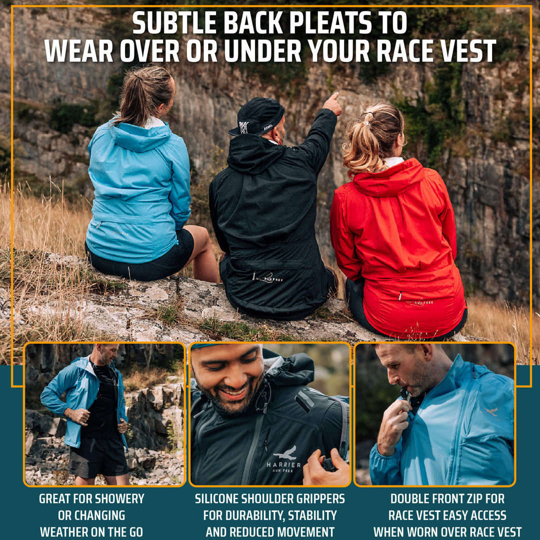 Men's Exmoor Waterproof Jacket Harrier Trail Running