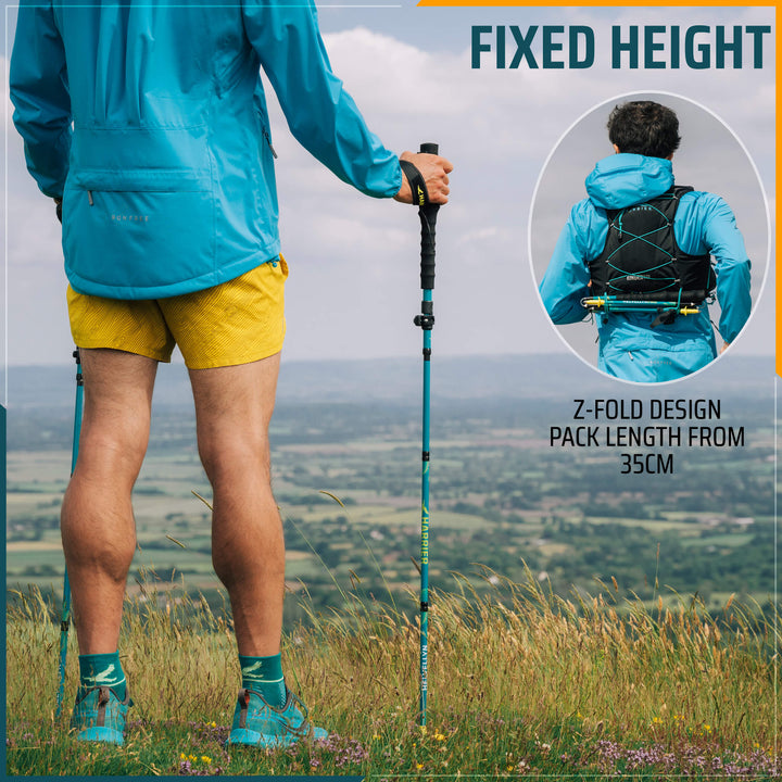 Ultra Running Poles | Helvellyn PRO Carbon Trail Running Poles