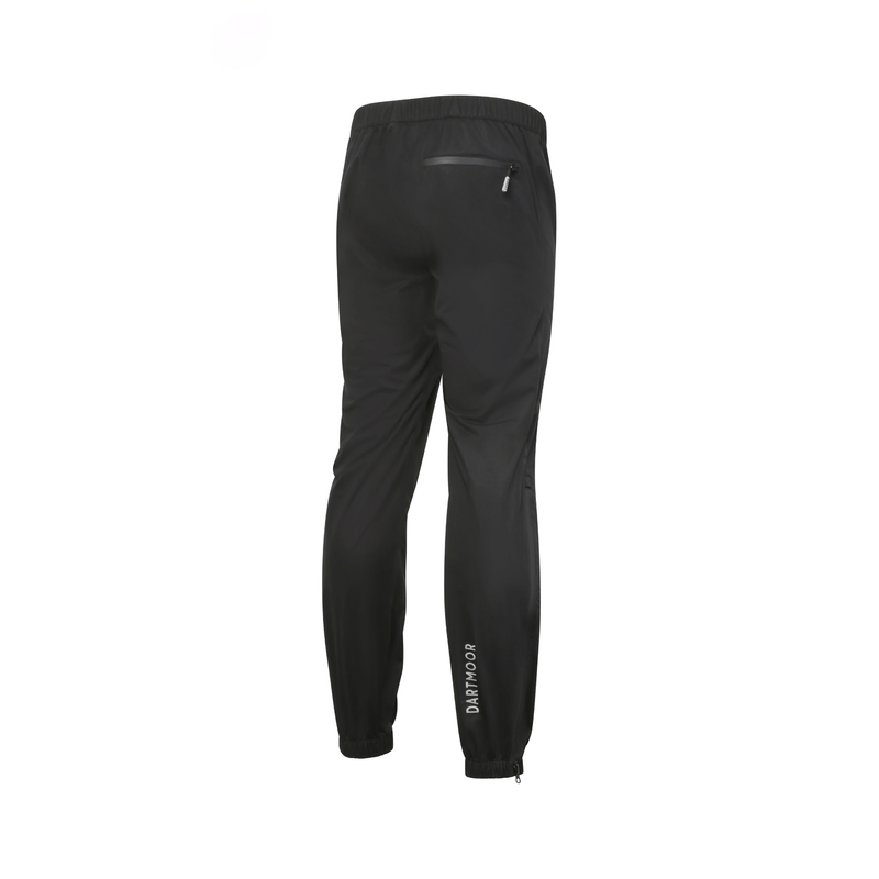 Reverse of the Dartmoor waterproof trousers.