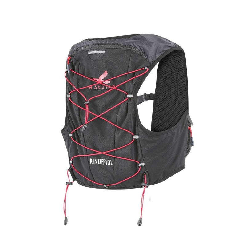 Black & Red Kinder 10L Running Hydration Vest.